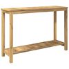 vidaXL Have Konsol Bord Vaskes 108,5 x 35 x 75 cm Massivt Akacietr&aelig;