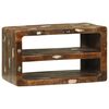 vidaXL TV-skab Flerfarvet 60 x 32 x 36 cm Massivt genbrugstr&aelig;
