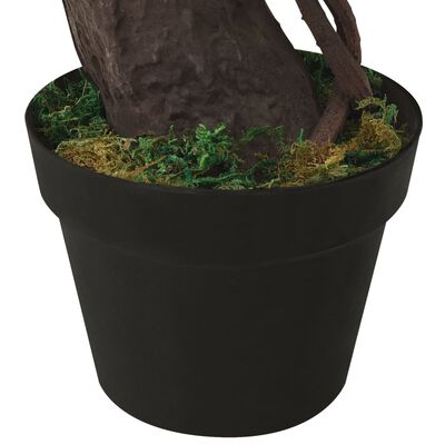 vidaXL kunstigt cypres-bonsaitræ med potte 70 cm grøn