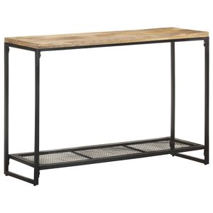vidaXL konsolbord 110x35x75 cm massivt mangotr&aelig;