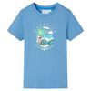T-shirt til b&oslash;rn str. 116 bl&aring;