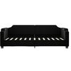 vidaXL daybed med madras 90x190 cm stof sort