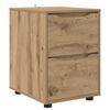 vidaXL Opbevaringsskab 40 x 48 x 57 cm Konstrueret tr&aelig; Artisan Egetr&aelig;