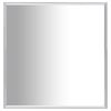 vidaXL spejl 60x60 cm s&oslash;lvfarvet