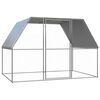 vidaXL udend&oslash;rs h&oslash;nsebur 3x2x2 m galvaniseret st&aring;l