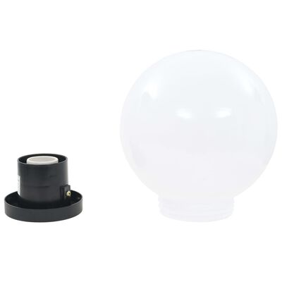 vidaXL LED-kuglelamper 2 stk. kugleformet 20 cm PMMA