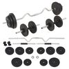 vidaXL v&aelig;gtstangs- og h&aring;ndv&aelig;gtss&aelig;t 30 kg