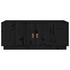 vidaXL sofabord 100x50x41 cm massivt fyrretræ sort
