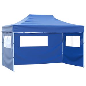 vidaXL Party Tent Bl&aring; 291 x 431 x 315 cm Oxford stof