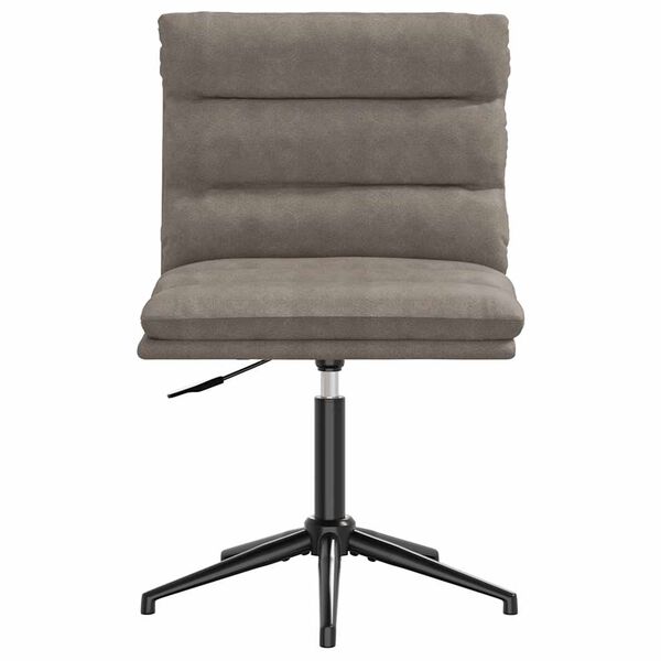 vidaXL spisebordsstol kunstlæder grå