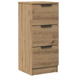 vidaXL sk&aelig;nk 30x30x70 cm konstrueret tr&aelig; kunsteg