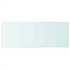 vidaXL hylder 2 stk. glaspanel 60 x 25 cm klar