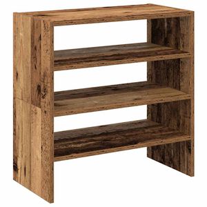 vidaXL skostativer stabelbare 2 stk. 60x30x30,5 cm antikt tr&aelig;