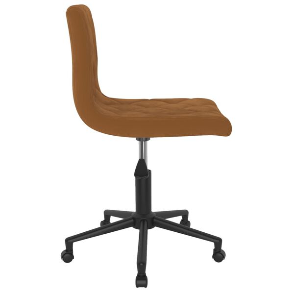 vidaXL drejelige spisebordsstole 4 stk. fl&oslash;jl brun