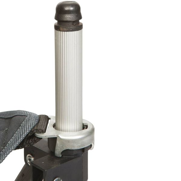 Bo-Camp højstol aluminium foldbar grå 1204788