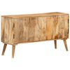vidaXL sk&aelig;nk 110x30x60 cm massivt mangotr&aelig;