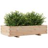 vidaXL plantekasse 110x60x26,5 cm massivt fyrretr&aelig;