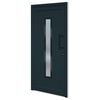 vidaXL hovedd&oslash;r 98x208 cm PVC antracitgr&aring;