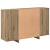 vidaXL Sideboard Artisan Egetr&aelig; 120 x 30 x 75 cm Konstrueret tr&aelig;