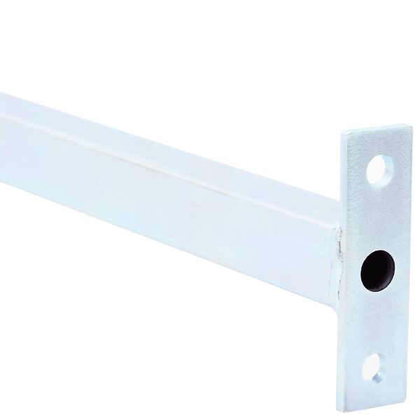 vidaXL Justerbar vinduessikkerhedsbar 6 pcs S&oslash;lv St&aring;l