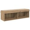 vidaXL TV v&aelig;gskab 100 x 30 x 30 cm Artisan Egetr&aelig; Konstrueret tr&aelig;
