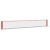 vidaXL tennisnet 600x100x87 cm polyester sort og r&oslash;d