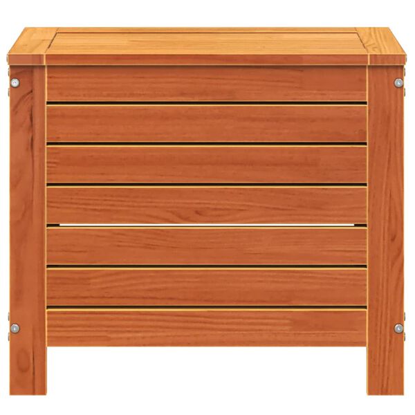 vidaXL haveskammel 62x31,5x52 cm massivt fyrretr&aelig; gyldenbrun