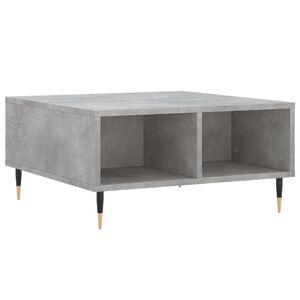 vidaXL sofabord 60x60x30 cm konstrueret tr&aelig; betongr&aring;