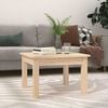 vidaXL sofabord 45x45x30 cm massivt fyrretr&aelig;
