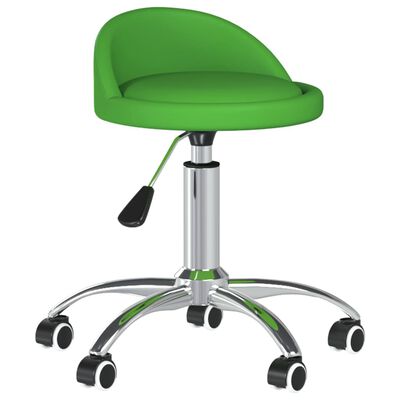 vidaXL arbejdsstol kunstlæder grøn
