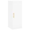 vidaXL skab 34,5x34x180 cm konstrueret tr&aelig; hvid