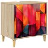 vidaXL Badev&aelig;relsesskab HEESCH Sonoma-eg 60 x 40 x 60 cm