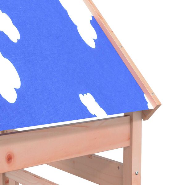 vidaXL Leget&aring;rn Brun 52,5 x 85 x 265 cm Massiv Douglas tr&aelig;