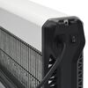vidaXL insektdræber ABS 60 W aluminium sort