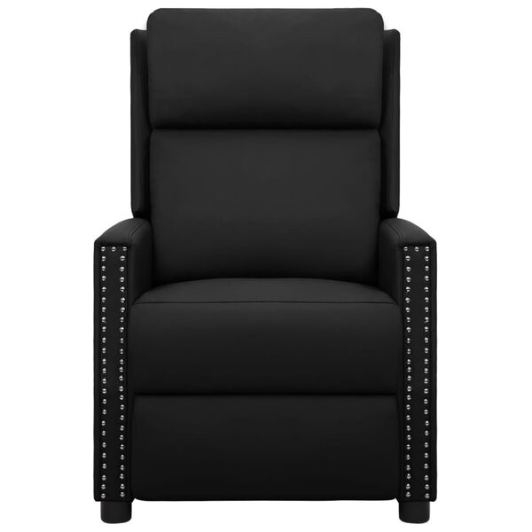 vidaXL eldrevet massagestol kunstlæder sort