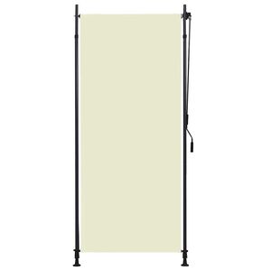 vidaXL udend&oslash;rs rullegardin 100x270 cm cremefarvet