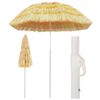 vidaXL strandparasol Hawaii-stil 180 cm naturfarvet