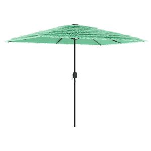 vidaXL haveparasol med st&aring;lstang 300x200x250 cm gr&oslash;n