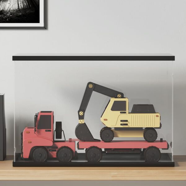 vidaXL displaykasse transparent 56x36x37 cm akryl