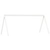 vidaXL stel til husseng 209x95,5x88 cm massivt fyrretr&aelig; hvid
