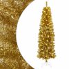 vidaXL Kunstigt slankt juletr&aelig; 180 cm 300 LED'er Varm hvid