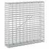 vidaXL Gabion med 3,5 mm Tr&aring;d og 5x2,5 cm Maske 50x10x50 cm