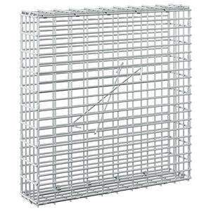 vidaXL Gabion med 3,5 mm tr&aring;d og 5x2,5 cm net 50x10x50 cm