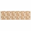 vidaXL K&oslash;kken t&aelig;ppe Beige poter 150 x 45 cm 100% polyamid Vaskbar
