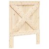 vidaXL sengegavl 80x104 cm massivt fyrretr&aelig;