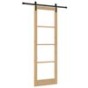 vidaXL Skyded&oslash;r ORKDAL Naturfarvet 78 x 232 cm