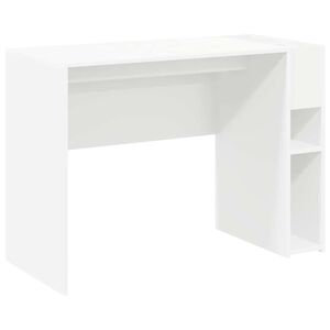 vidaXL Bord Hvid Konstrueret tr&aelig; 109 x 50 x 78 cm