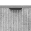 vidaXL Sideboard Beton Gr&aring; 79,5 x 33 x 82 cm Konstrueret tr&aelig;