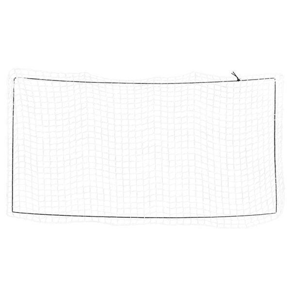 vidaXL trailernet med elastiksnor 4x2 m PP hvid