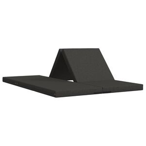 vidaXL Samlebar Sofa Seng 140 x 67 x 15 cm M&oslash;rkegr&aring;